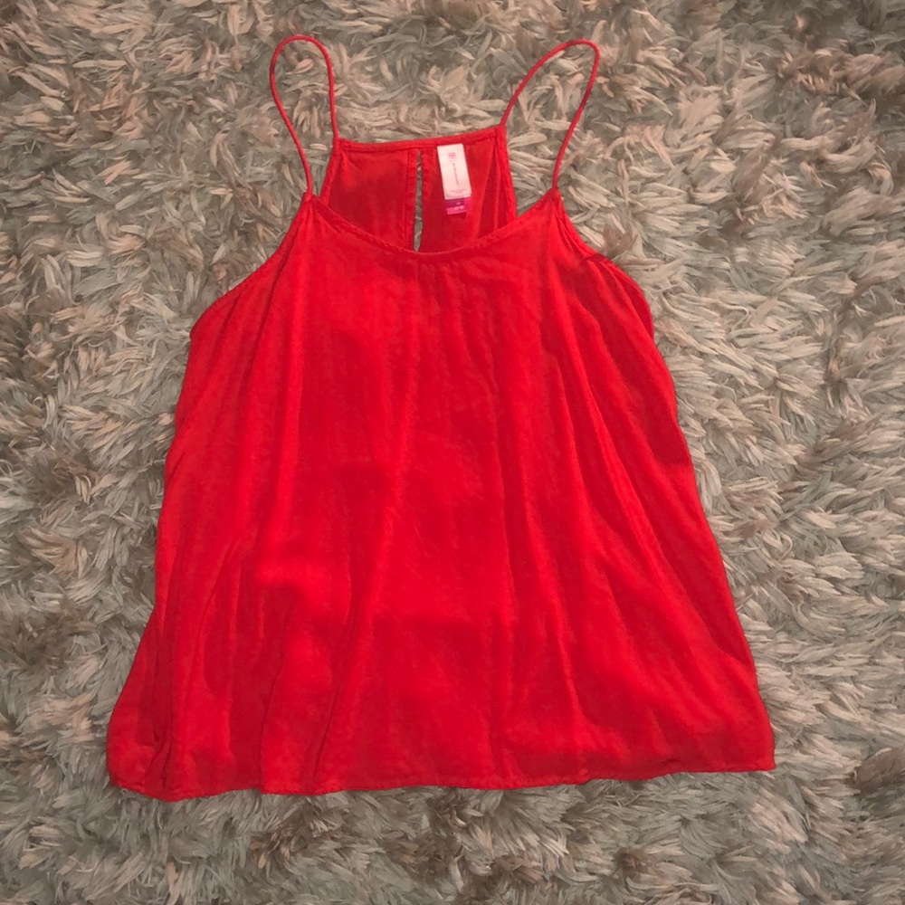 Red orange shirt